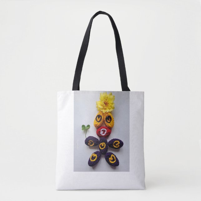 Bolsa Tote Boa sorte para você! (Frente)