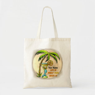 Bolsa Tote Boa vida, sereia, saco