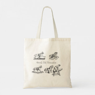 Bolsa Tote Boas, Antigas Memórias (Jogos de Cavalo Vintage)