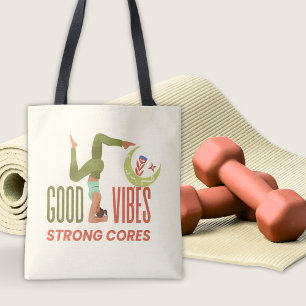 Bolsa Tote Boas Vibes Fortes Núcleos Pilatos Citam Malhação Y