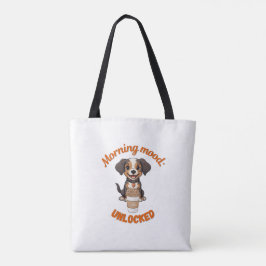 Bolsa Tote Boas Víblias e Café - Arco Digital Puppy Playful