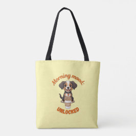 Bolsa Tote Boas Víblias e Café - Arco Digital Puppy Playful