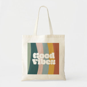 Bolsa Tote Boas vibrações do arco-íris