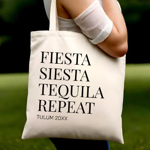 Bolsa Tote Boas-vindas a Fiesta Beach Bachelorette