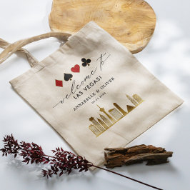Bolsa Tote Boas-vindas ao Casamento de Destino de Las Vegas