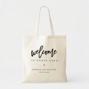 Bolsa Tote Boas-vindas COR EDITÁVEL Bruche Charm BCC