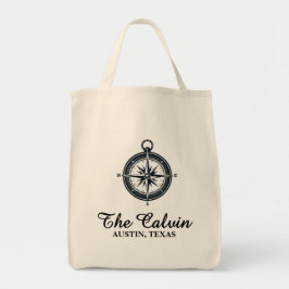 Bolsa Tote Boat Compass