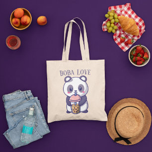 Bolsa Tote Boba Tea, Chá de leite para bolhas
