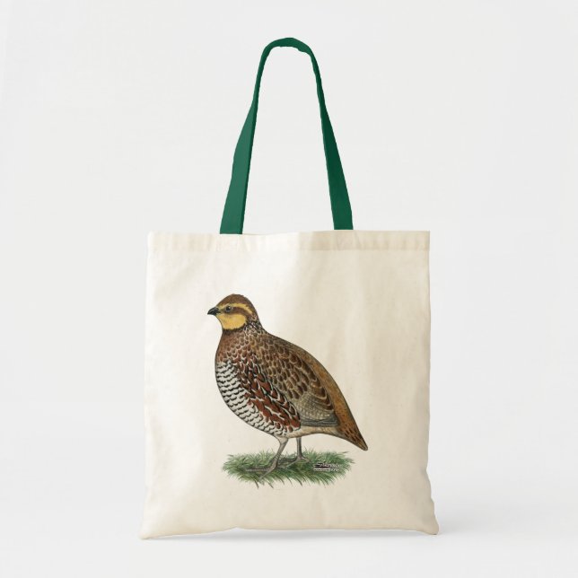 Bolsa Tote Bobwhite Quail Hen (Frente)