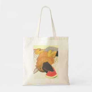 Bolsa Tote Boca de cão e saco de melancia
