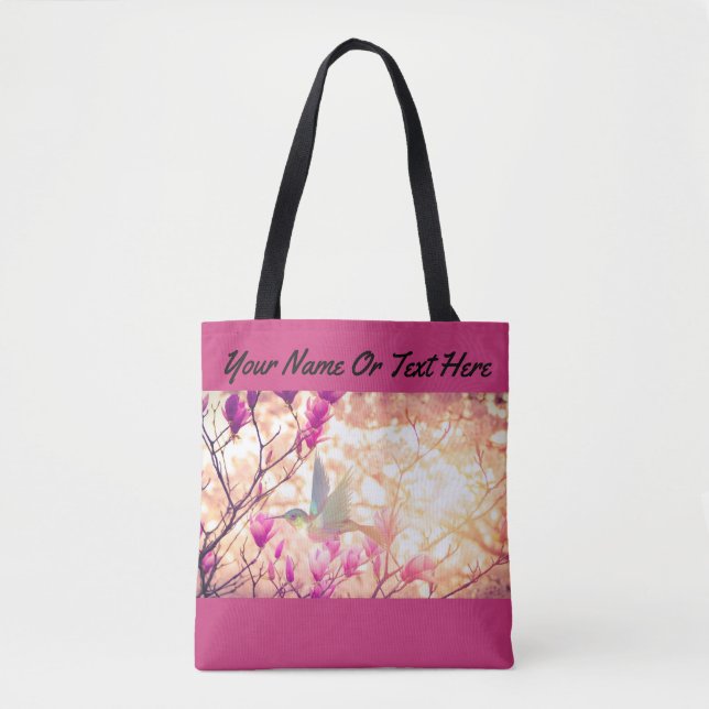 Bolsa Tote Boca-De-Ova No Jardim (Frente)