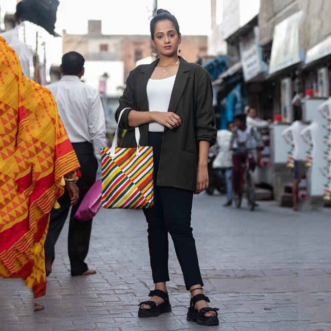 Bolsa Tote Boêmian Striped (Criador carregado)