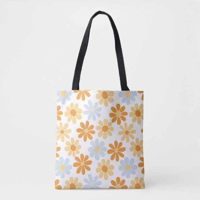 Bolsa Tote Boho Daisy (Frente)