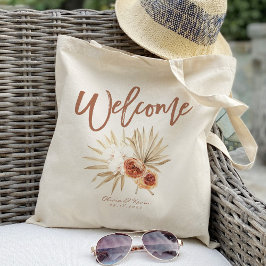 Bolsa Tote Boho Floral Welcome