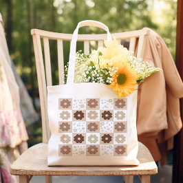 Bolsa Tote Boho Flower verificado