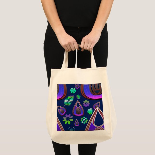 Bolsa Tote Boho My Treasure 0 Pattern (Frente (produto))