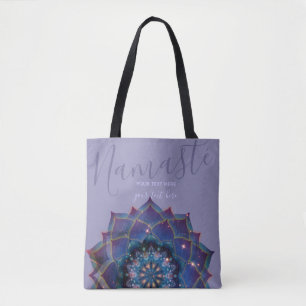 Bolsa Tote Boho Nebula Mandala, Mística