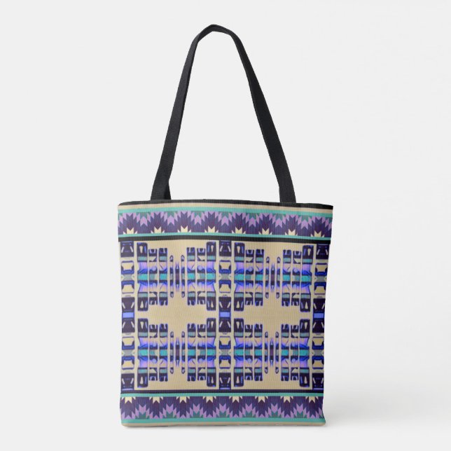 Bolsa Tote Boho Southwest Inspired (Verso)