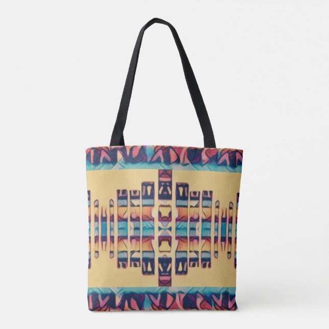 Bolsa Tote Boho Southwest Inspired  (Verso)