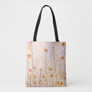 Bolsa Tote Boho Vintage Wildflower