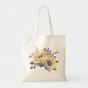 Bolsa Tote Boho Watercolor Amarelo Amarelo