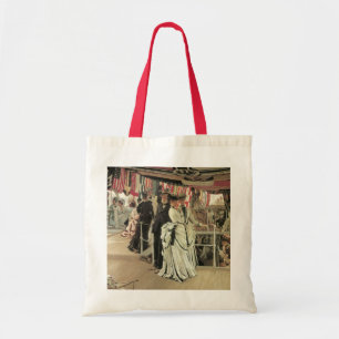 Bolsa Tote Bola a Bordo por James Tissot, Arte Vitoriano