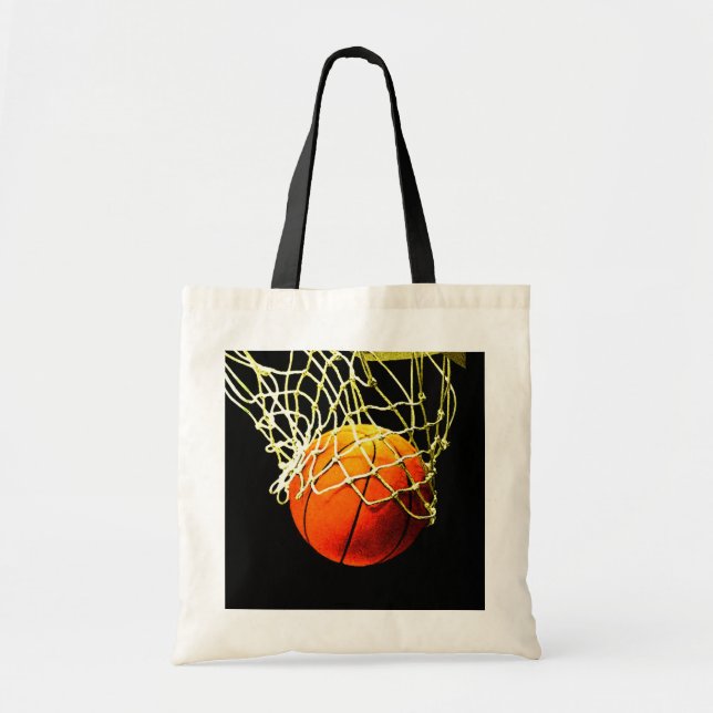 Bolsa Tote Bola de Basquete (Frente)
