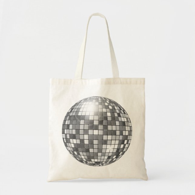 Bolsa Tote bola de disco grande (Frente)