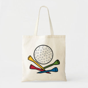 Bolsa Tote Bola de Golfe e Camisetas