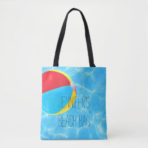 Bolsa Tote Bola de Praia Personalizada
