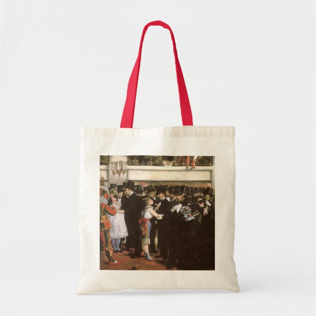 Bolsa Tote Bola mascarada na ópera de Edouard Manet (Frente)