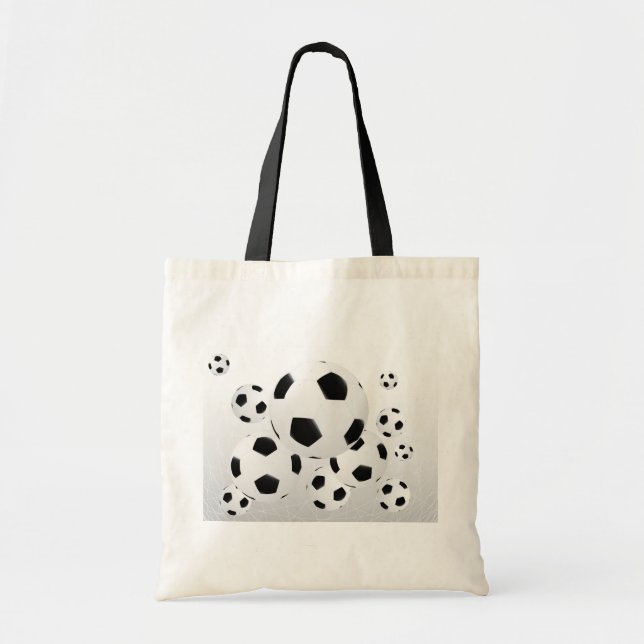 Bolsa Tote Bolas de Futebol Clássico Voando Esportes (Frente)