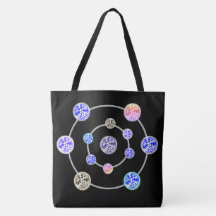 Bolsa Tote - Bolas em Órbita