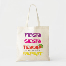 Bolsa Tote BOLD Bride Tribe Fiesta Siesta Tequila Repetir