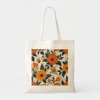 Bolsa Tote Bold Floral Geometry Budget Tob Bag