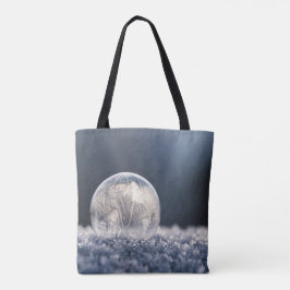 Bolsa Tote Bolha de pinheiro de inverno, tosse congelada