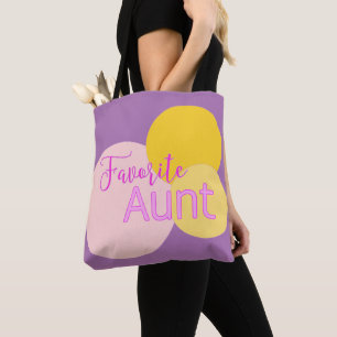 Bolsa Tote Bolhas Coloridas de Tia Favoritas
