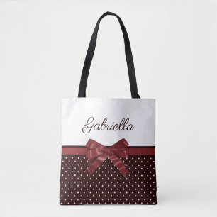 Bolsa Tote bolinhas e Arco