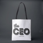 Bolsa Tote Bolinhas Personalizadas da Tipografia Retrográfica<br><div class="desc">Saco de tote moderno e personalizável com caligrafia e padrão de bolinhas modernos. Personalize esta bolsa de tote adicionando um nome ou uma frase curta. Esta bolsa de tote de aspas será perfeita como presente. O CEO!</div>
