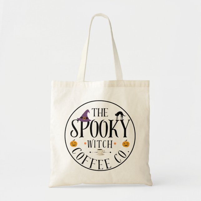 Bolsa Tote Bolinho de Bruxa Spooky Co, Saco de Tote (Frente)