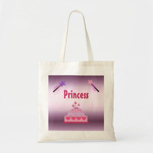 Bolsa Tote Bolo de Princesa e Varinhas Mágicas
