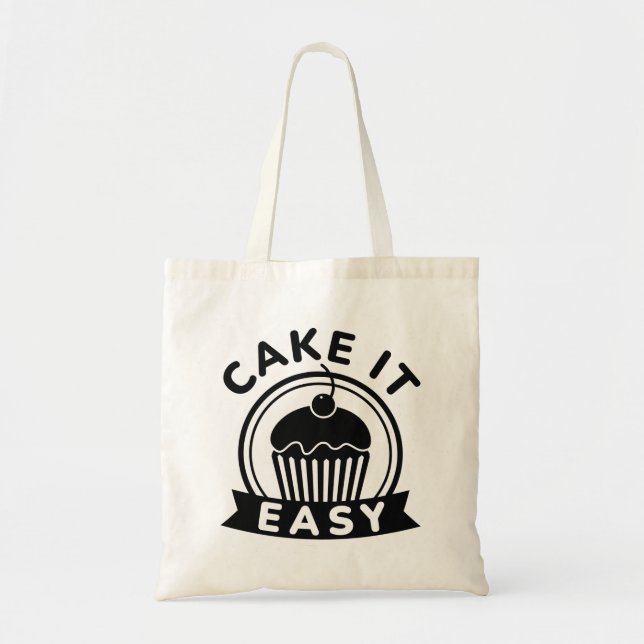 Bolsa Tote Bolo fácil (Frente)