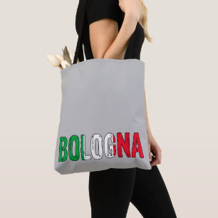 Bolsa Tote Bolonha Itália, eu amo Bolonha