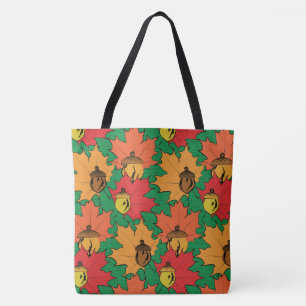 Bolsa Tote Bolotas e folhas VI