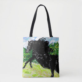 Bolsa Tote Bolsa: BLACK STALLION