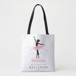 Bolsa Tote "Bolsa de bailarina personalizada   Nome personali