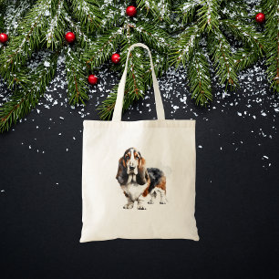 Bolsa Tote Bolsa/Pets de Hound Basset Causado por Cachorros