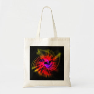 Bolsa Tote Bolsas coloridas de espiral Abstrato