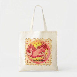 Bolsa Tote Bolsas de aniversário de Capricórnio