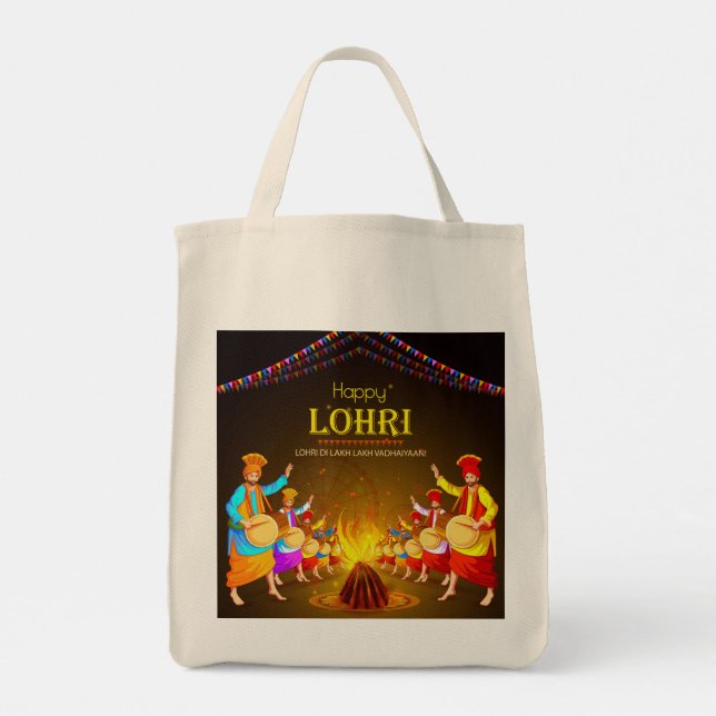 Bolsa Tote Bolsas de Canvas Lohri - Compro ecológico e Na mod (Verso)